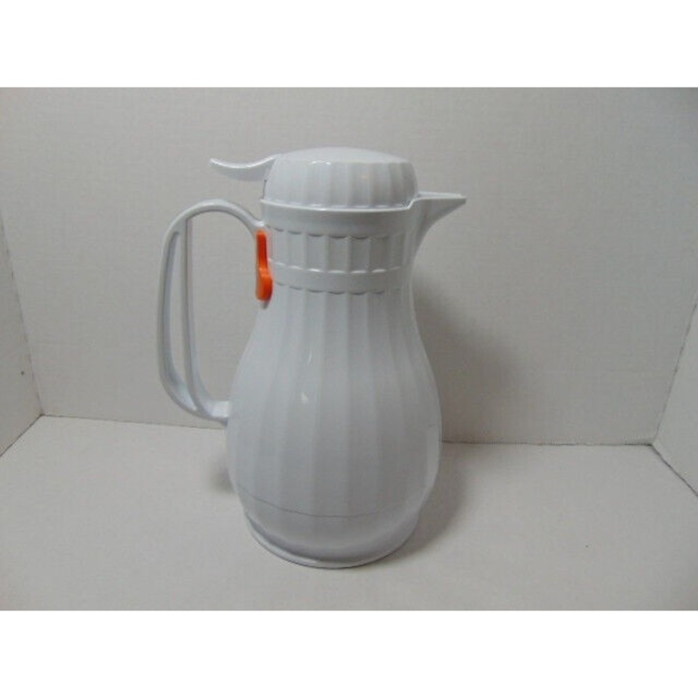 Coffee Carafe 44 Ounce  Select Serv   White Hot/Cold w/ Decaf Indicator USA Made